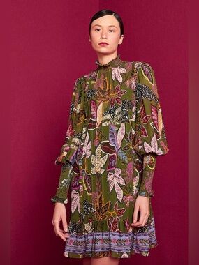 Farm Rio Jungle Mini Dress